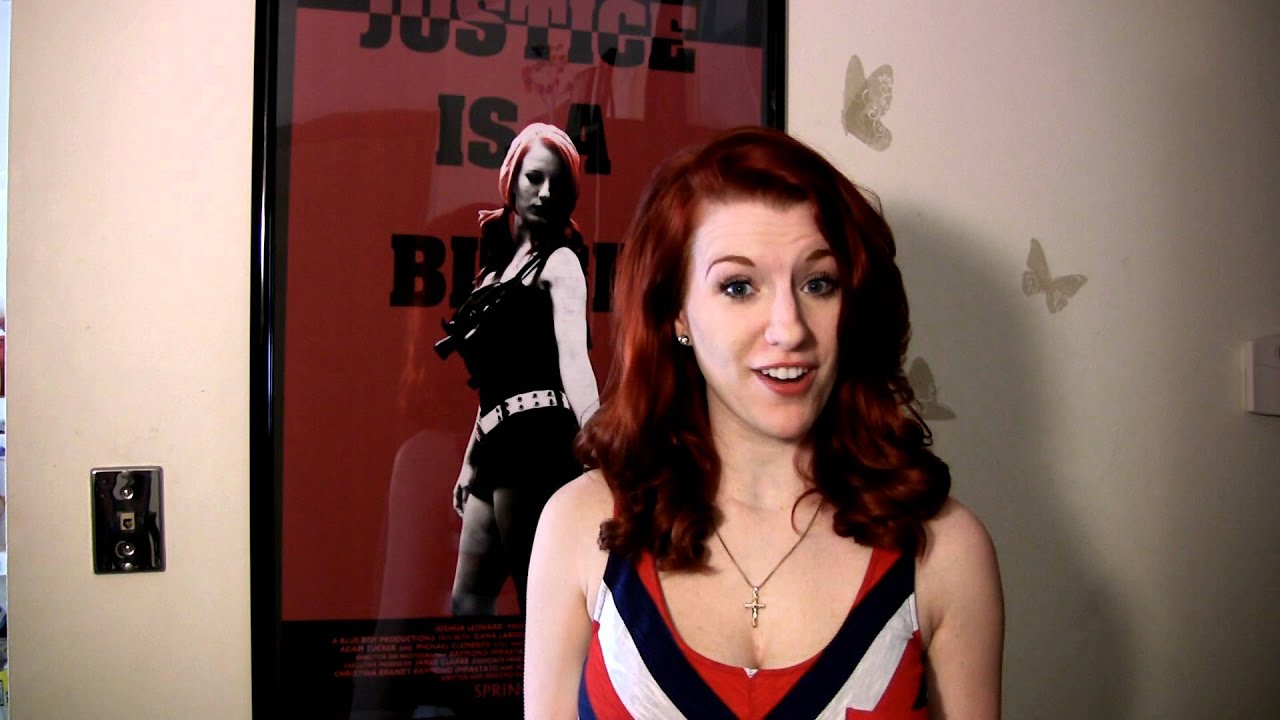 JUSTICE IS A BITCH- Message from lead actress DANA LARSON