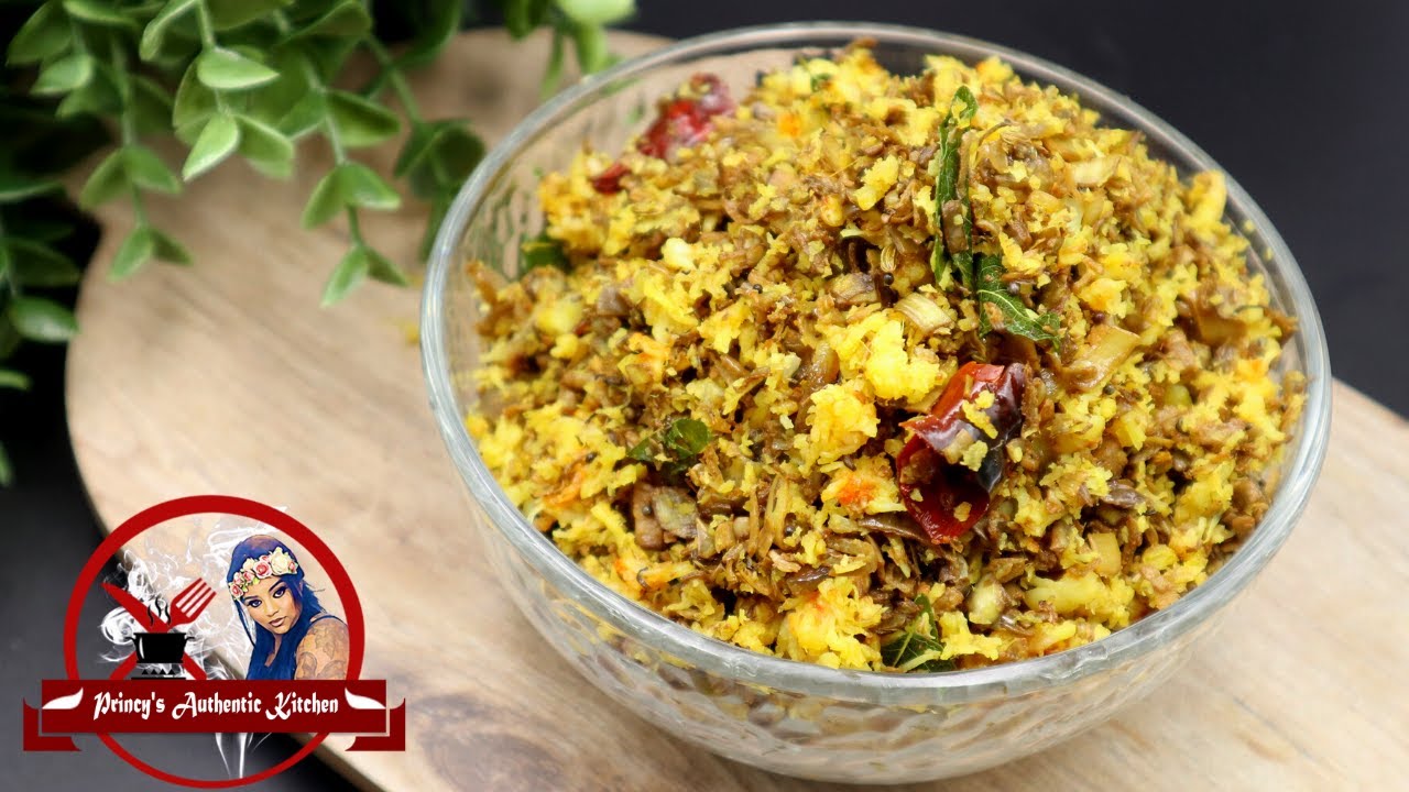 Banana Blossom Stir-Fry | வாழைப்பூ வறை