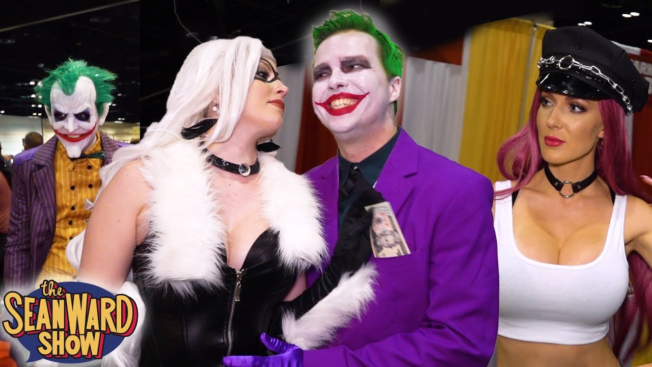 THE JOKER vs COMIC CON!! Batman, Harley Quinn, Spider-Man - Real Life Superhero Movie