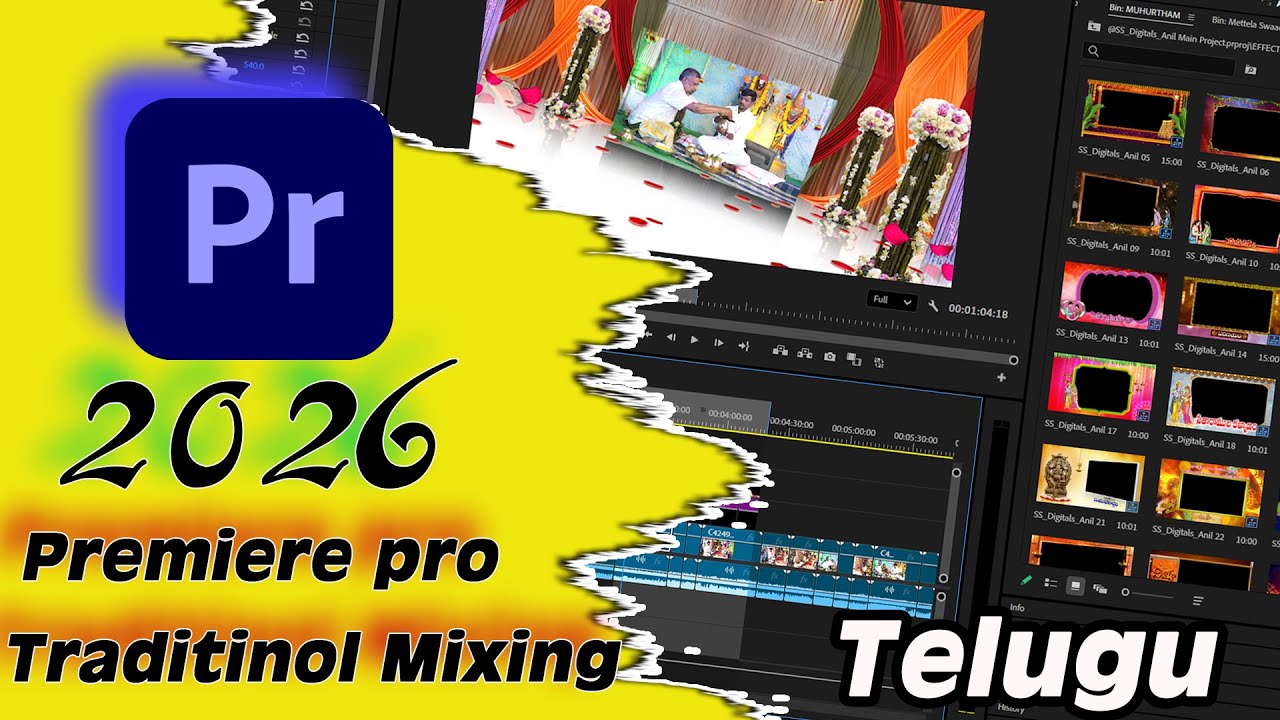 2026 Adobe Premiere Pro  Traditional Mixing Back Up | @SSDigitals_Anil