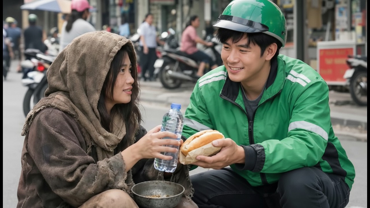 Thử Lòng Bằng Vai Ăn Xin, Nữ Tỷ Phú Chết Lặng Khi Anh Xe Ôm Làm Điều Không Ai Ngờ...