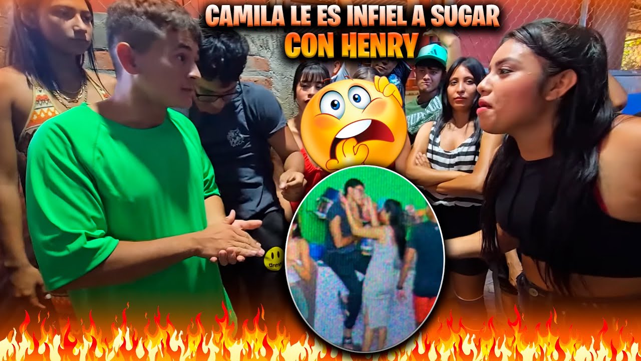 FUERTE PELEA entre Papysugar y su chava Camila. Se sacaron todo por celos