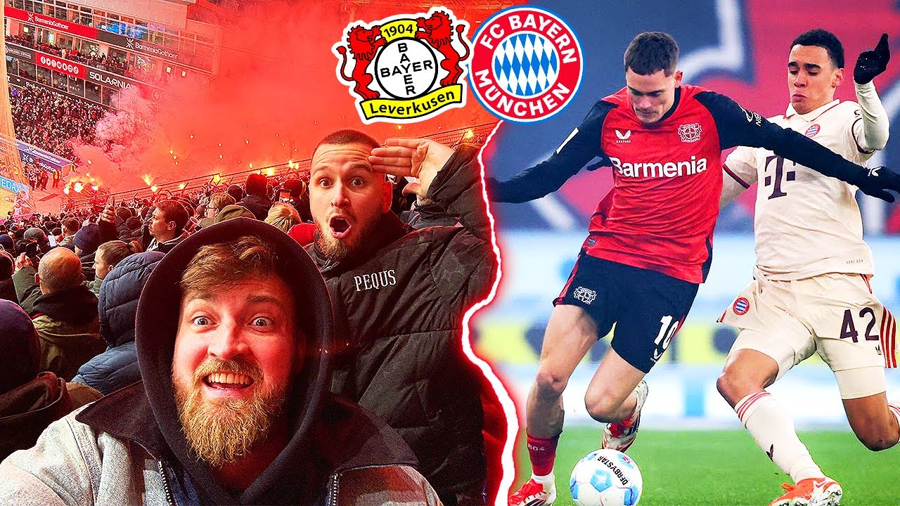 Leverkusen vs. FC Bayern - Stadionvlog 🇩🇪🏆 | VORENTSCHEIDUNG IM KAMPF UM DEN TITEL?! | ViscaBarca