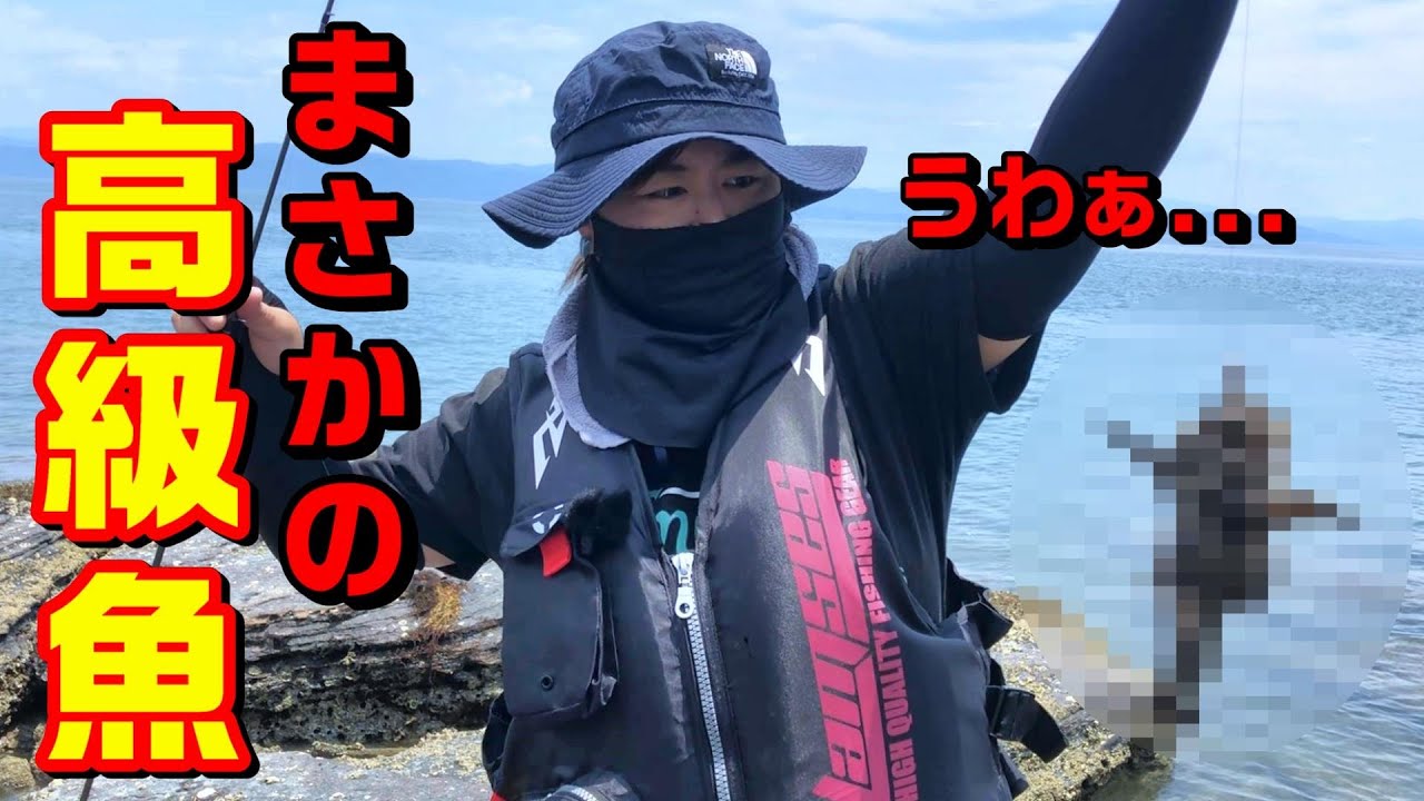 【五目釣り】初堤防で初魚種&初地磯で2種類の高級魚‼︎