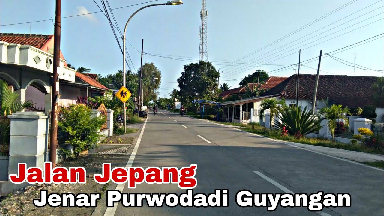 Jalan Purworejo Congot Di Sekitar Kecamatan Purwodadi
