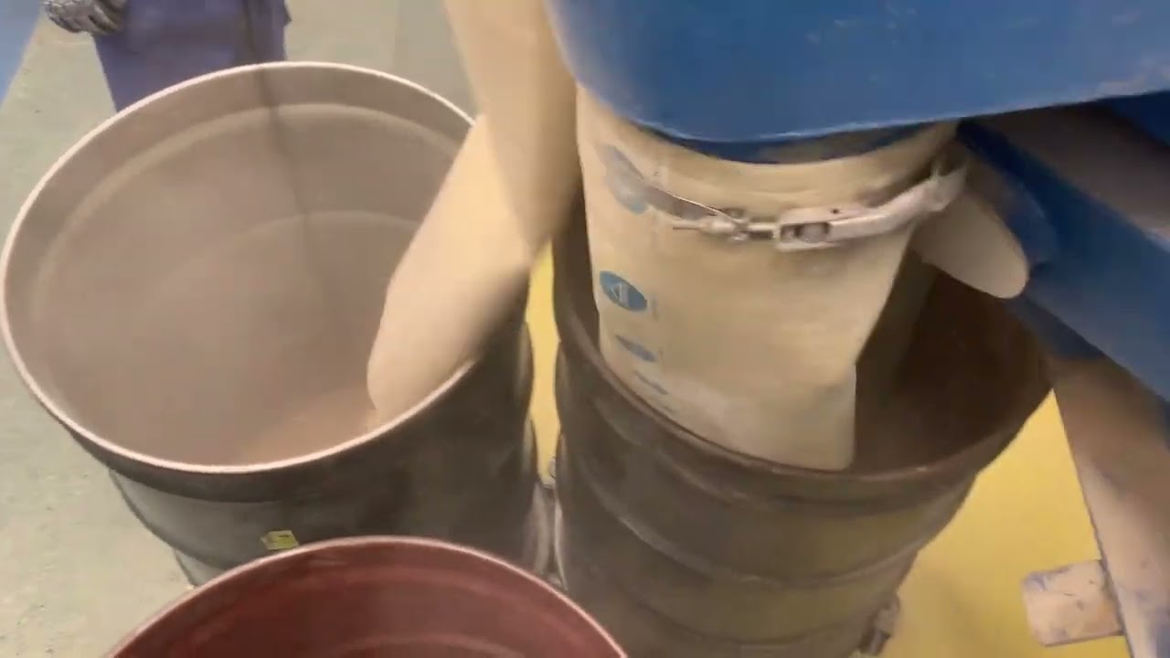 SWECO ATLAS Gyratory Sifter Screening Ground Corncob