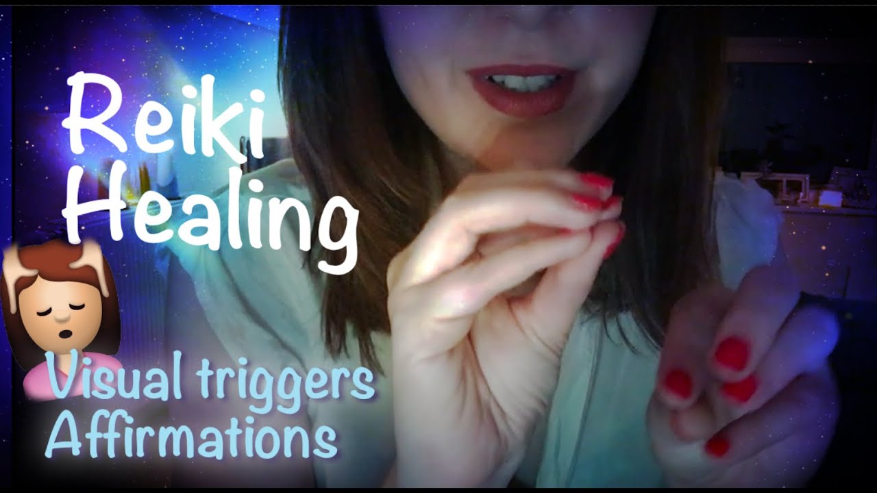 Reiki Energy Healing Roleplay *ASMR* 💆🏽Hand movements, affirmations, breathing, spa music