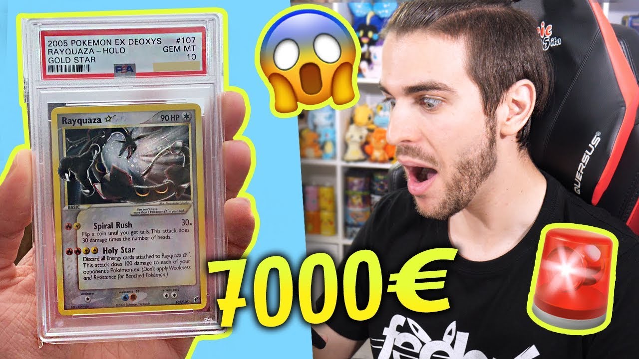 Quanto COSTA la tua COLLEZIONE? #1 - 7000€ di CARTA POKEMON GOLD STAR PSA10!