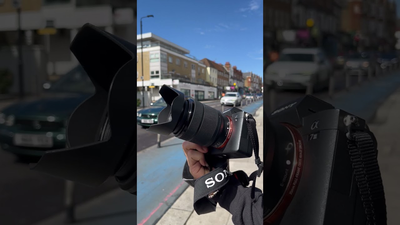 Sony a7lll Camera & 28-70mm f/3.5 Lens [ 360&deg; view ] & photography 4k #shorts #youtubeshorts