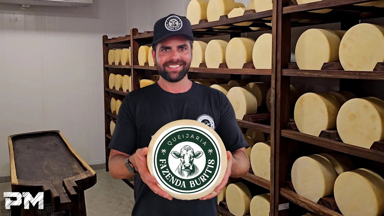 ELE PRODUZ UM DOS QUEIJOS MAIS FAMOSOS DO BRASIL 