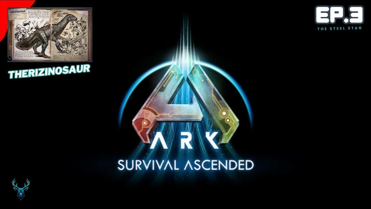 ARK Survival Ascended Ep. 3 – Îmblânzim Therizinosaurul pentru baza noastră 🦖