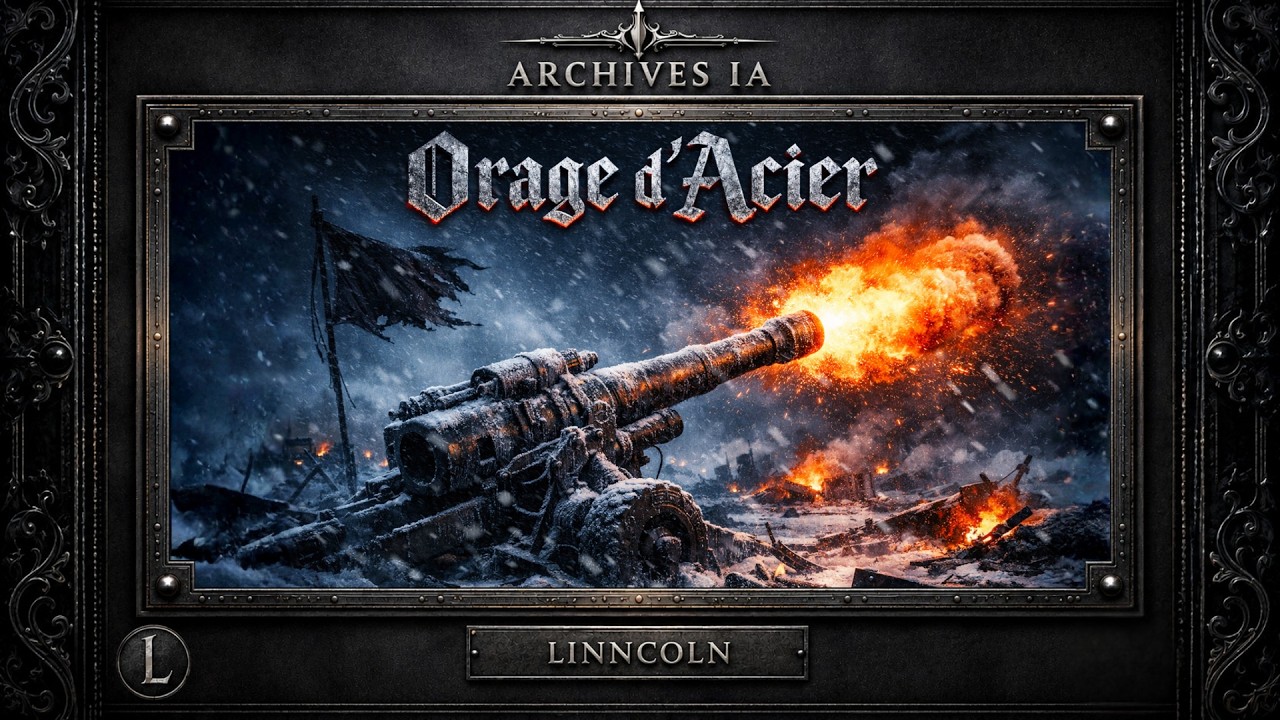 ORAGE D'ACIER – Chant Militaire Industrial Metal Rap (Cover IA)