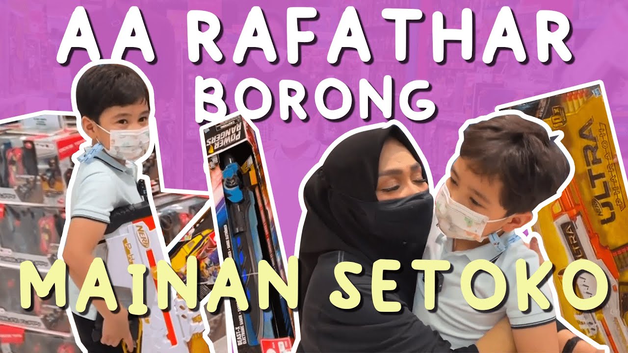 BANJIR HADIAH DARI MAMA GIGI, PAPA RAFFI SAMA TIETA SAMPE RAFATHAR BINGUNG PILIH YANG MANA !