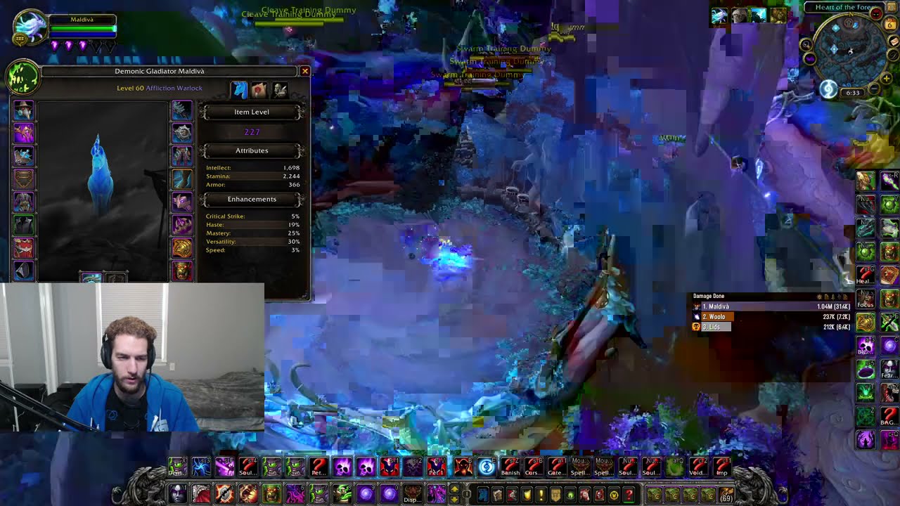 Shadowlands Affliction Warlock PvP Talents, Soulbinds, Conduits!