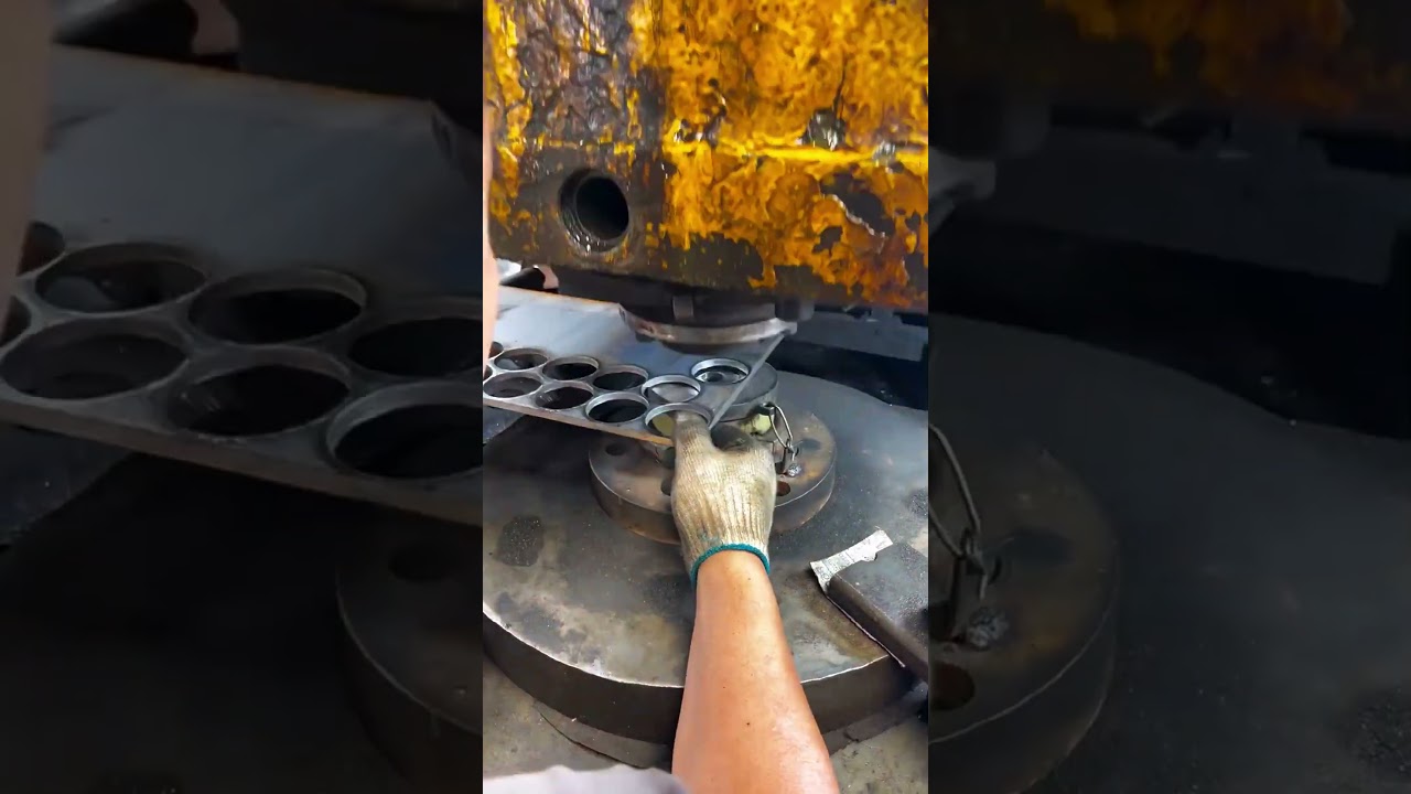 Low loss punching process of steel plate- Good tools and machinery make work easy