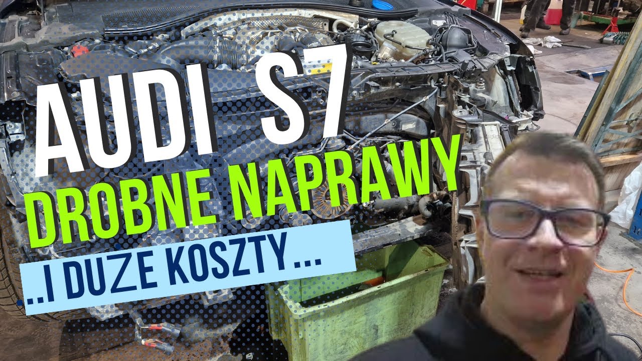 Audi S7 i drobne naprawy za kilkanaście tys. zł
