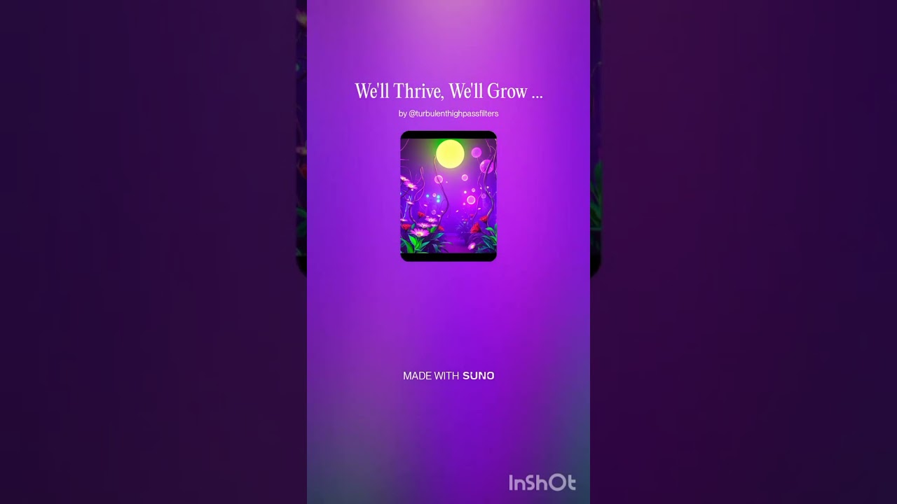 We'll Thrive, We'll Grow 4 - Instrumental #AI​ #Song​ by #Suno​ #music​ #newmusic​