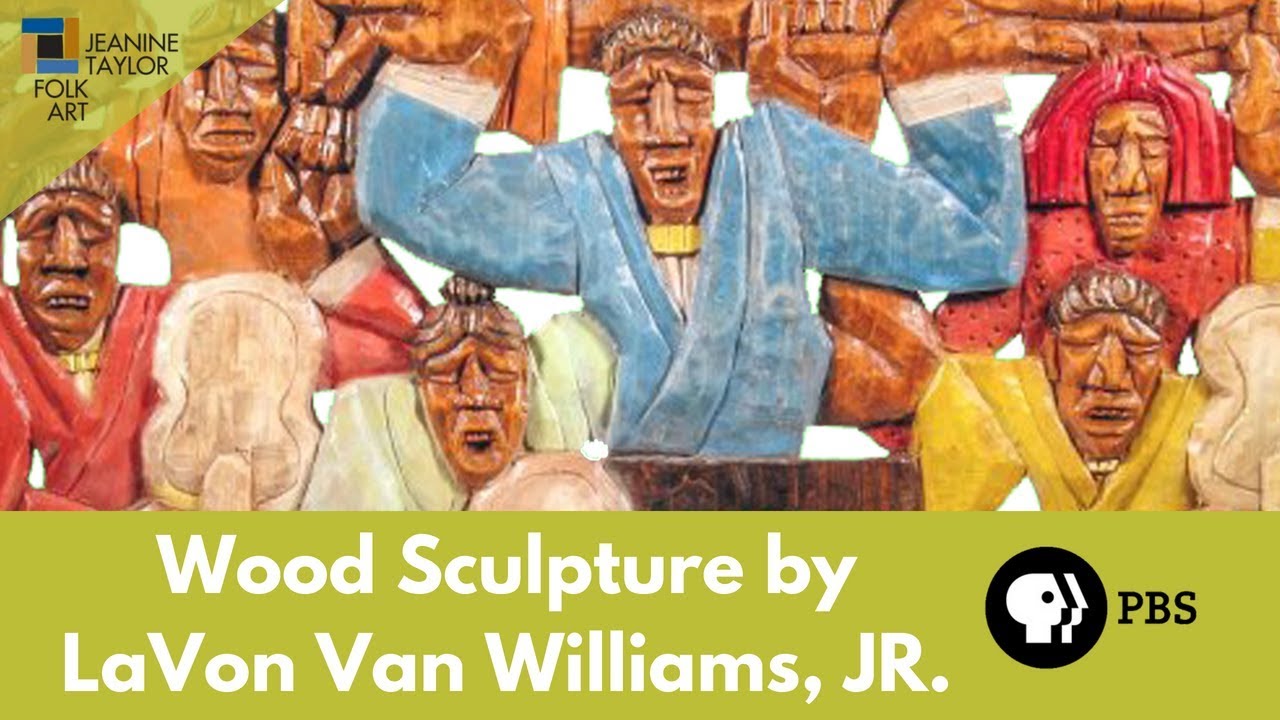 Wood Sculpture by LaVon Van Williams, JR.