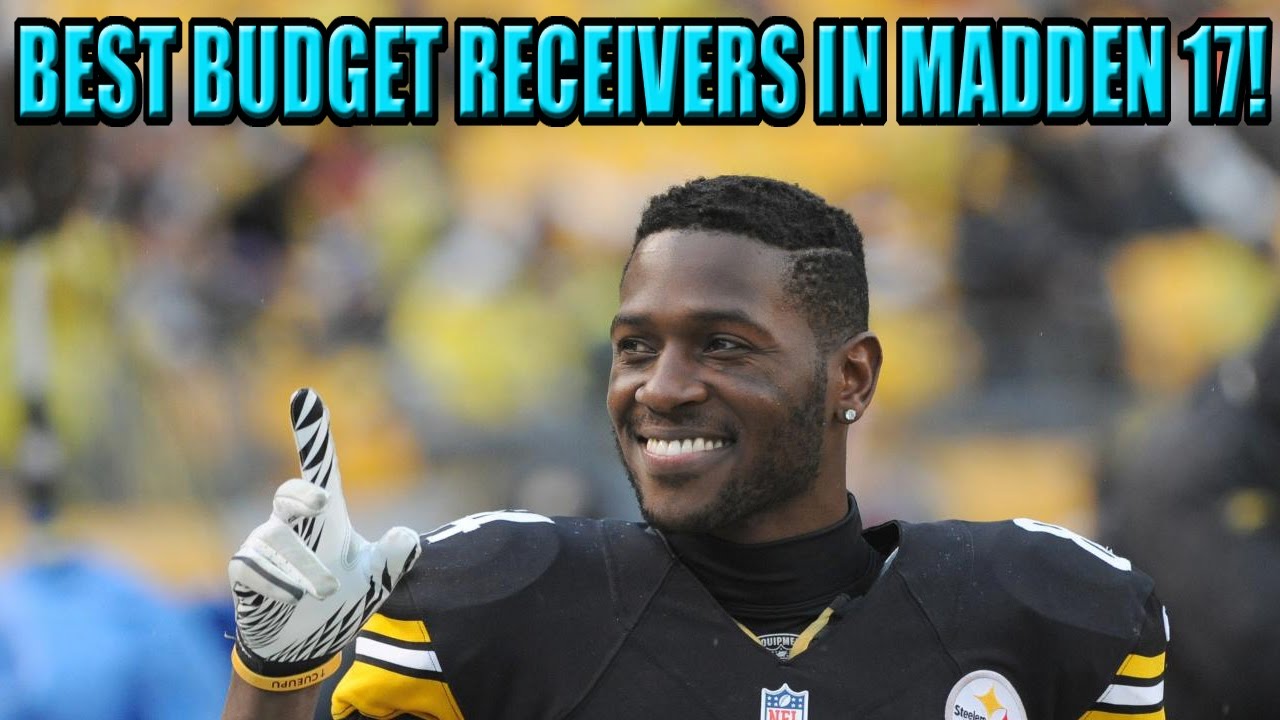 BEST BUDGET RECEIVERS IN MADDEN 17! BEST RECEIVERS UNDER 50K! | MADDEN 17 ULTIMATE TEAM
