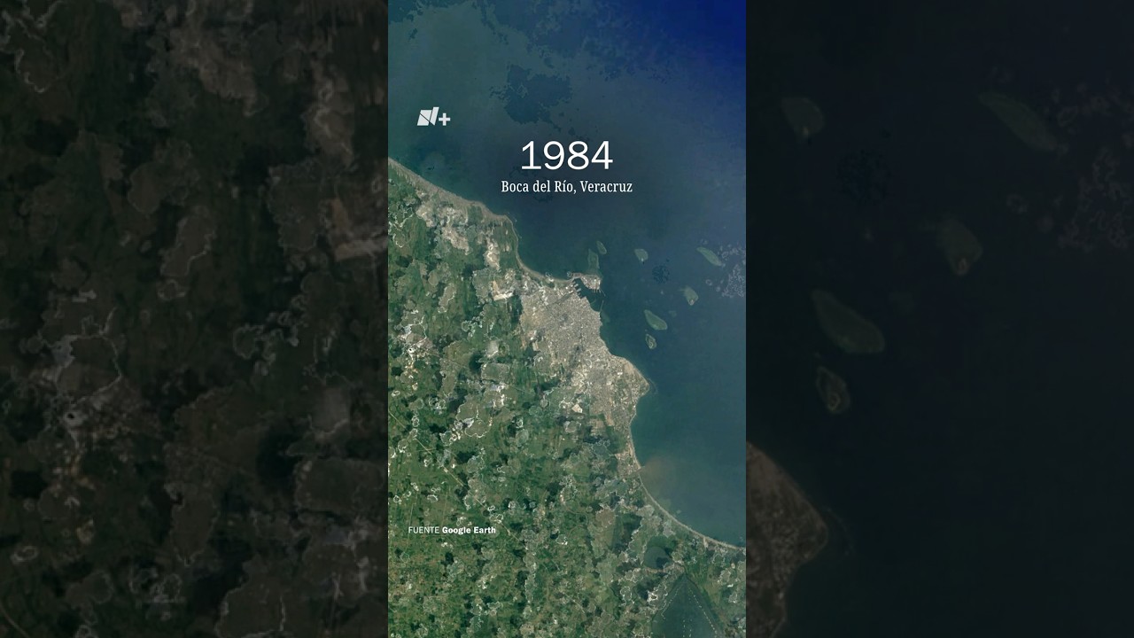 As&iacute; creci&oacute; Boca del R&iacute;o de 1984 a 2022 - N+ #shorts