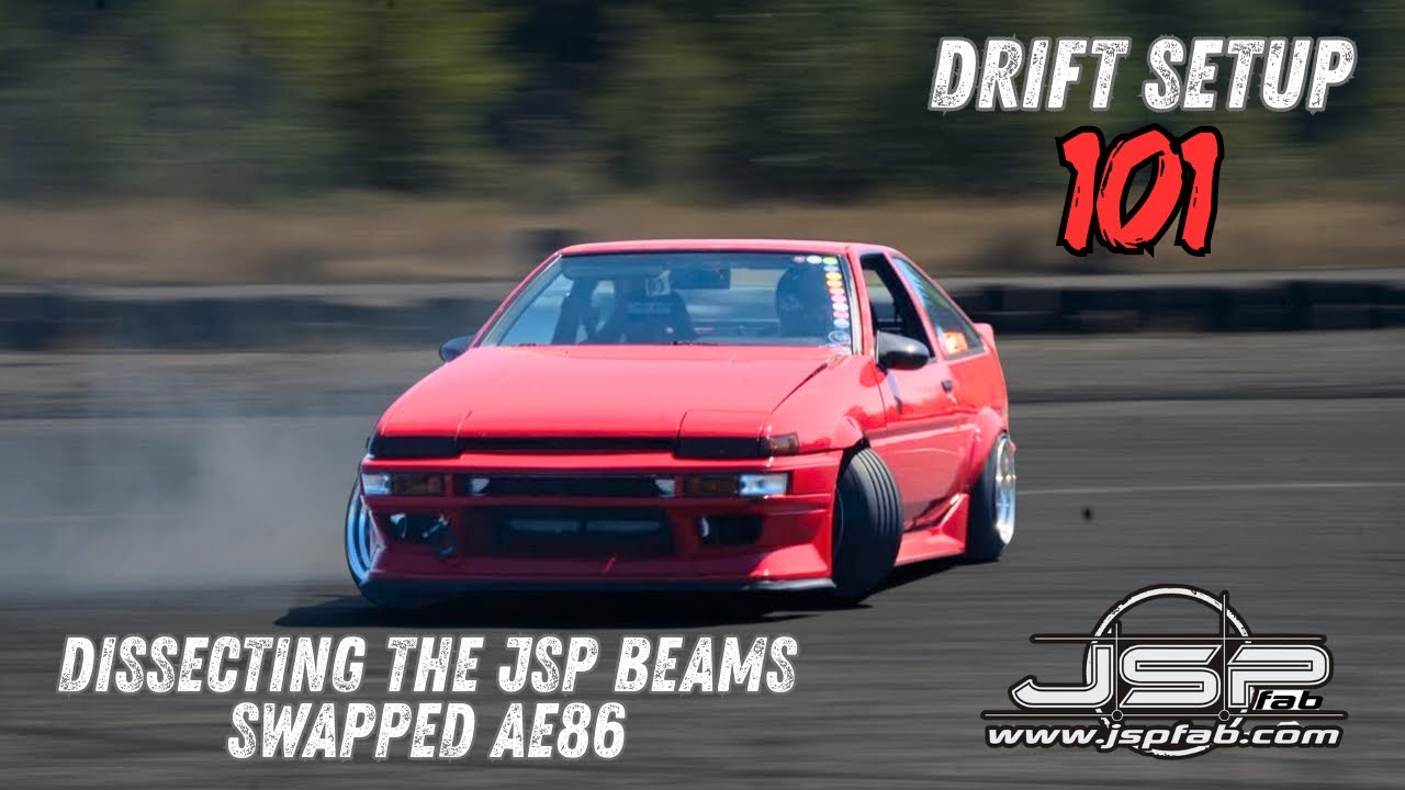 Drift Setup 101 Deep Dive : Dissecting the JSP drift ae86. 