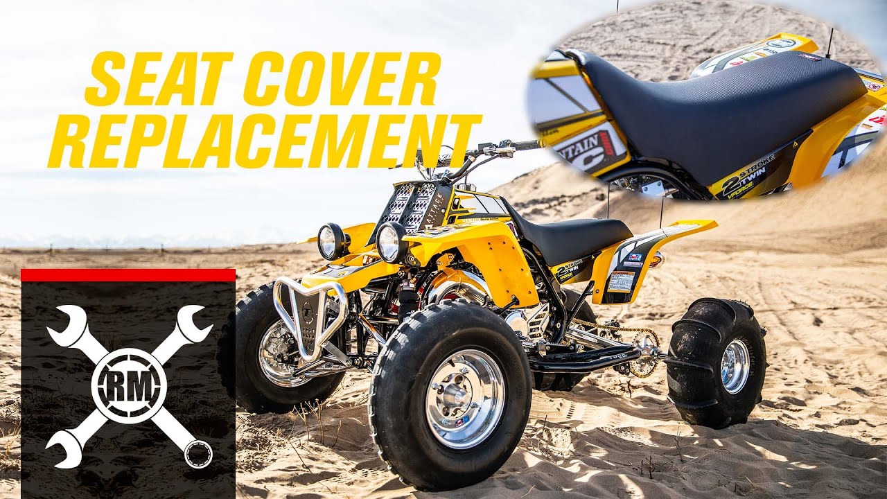 How To Replace an ATV Seat Cover