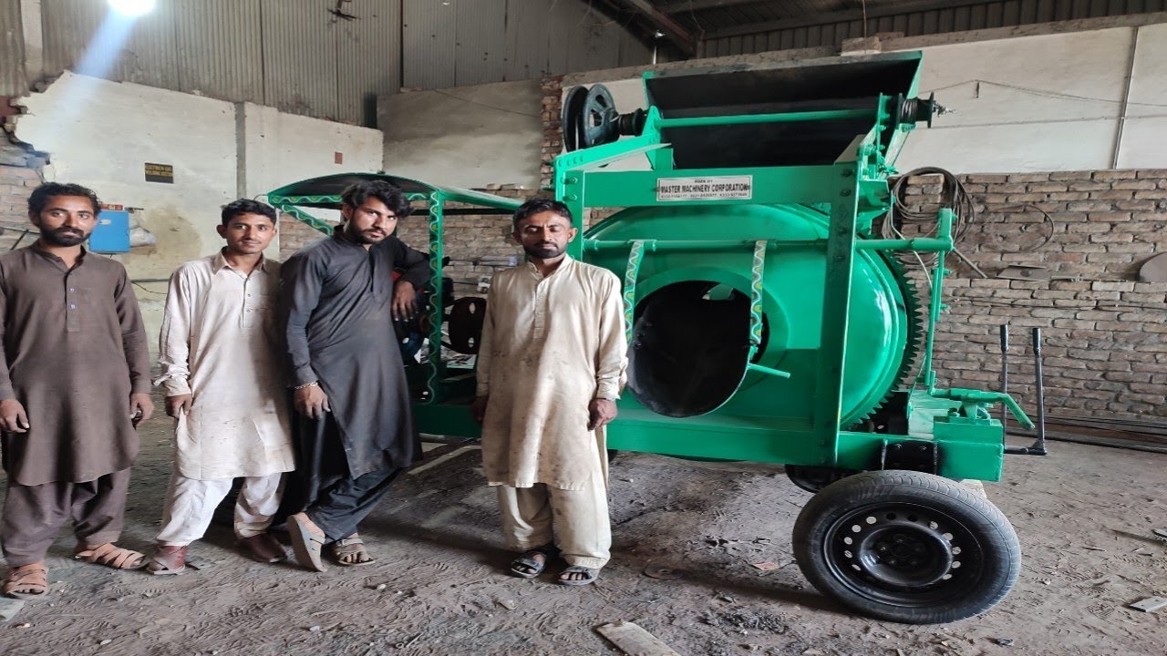 Concrete Mixture Machine (Made In Pakistan) Sold To Our Client @KhojResorts Shigar, Skardu