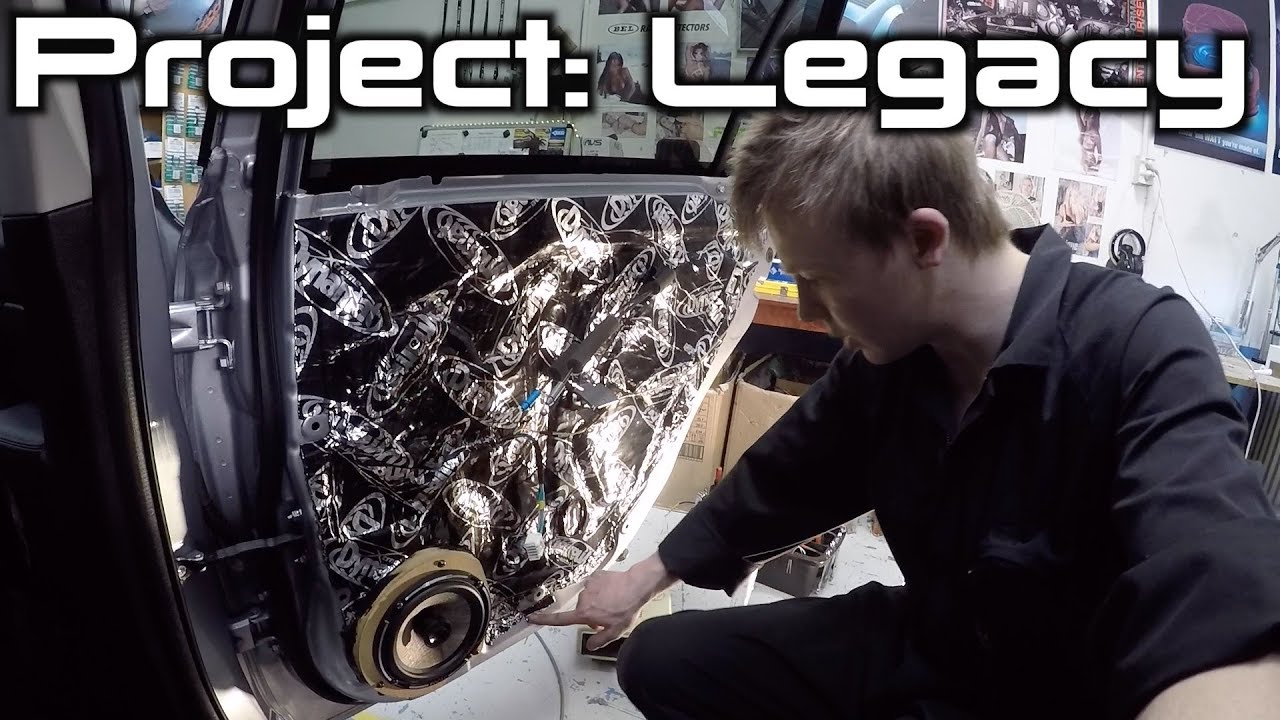 Project Legacy: Rear Door Sound Deadening | Dynamat + Focal BAM Combo!