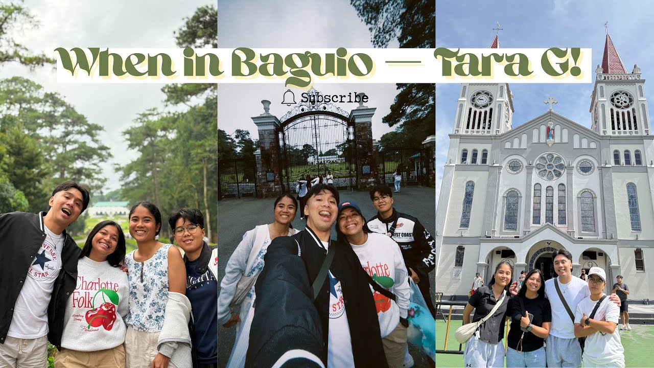 Biglaang Baguio Trip?! 🌲🍓 | Walang Plano, Pero Push!