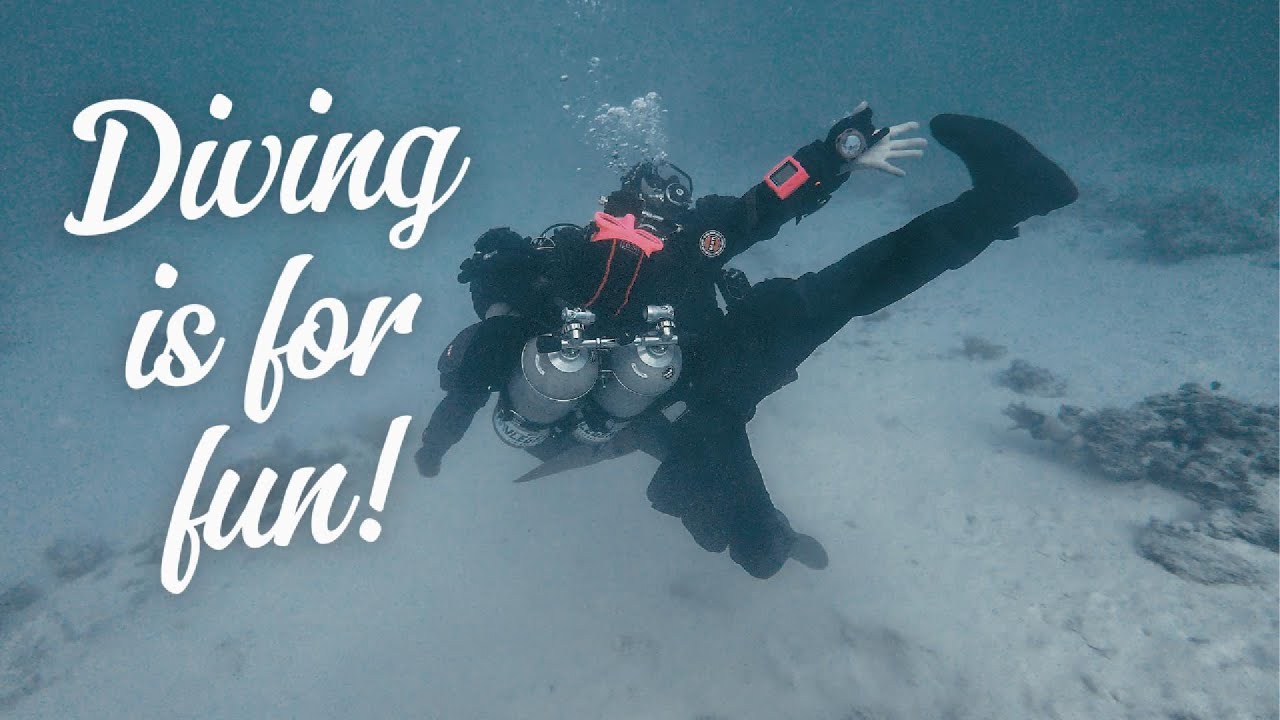 Diving is for fun:)
