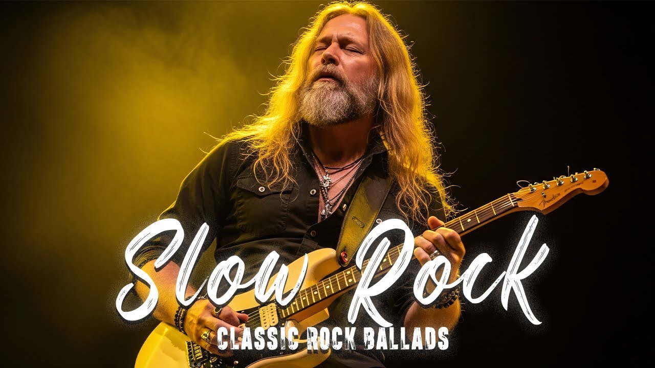 Slow Rock & Soft Rock Ballads 🎸 Beautiful Love Songs for Night Listening