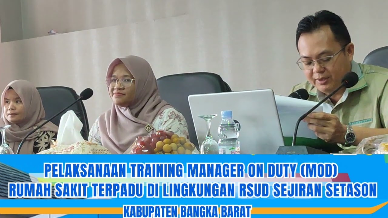 RSUD Sejiran Setason Manager On Duty