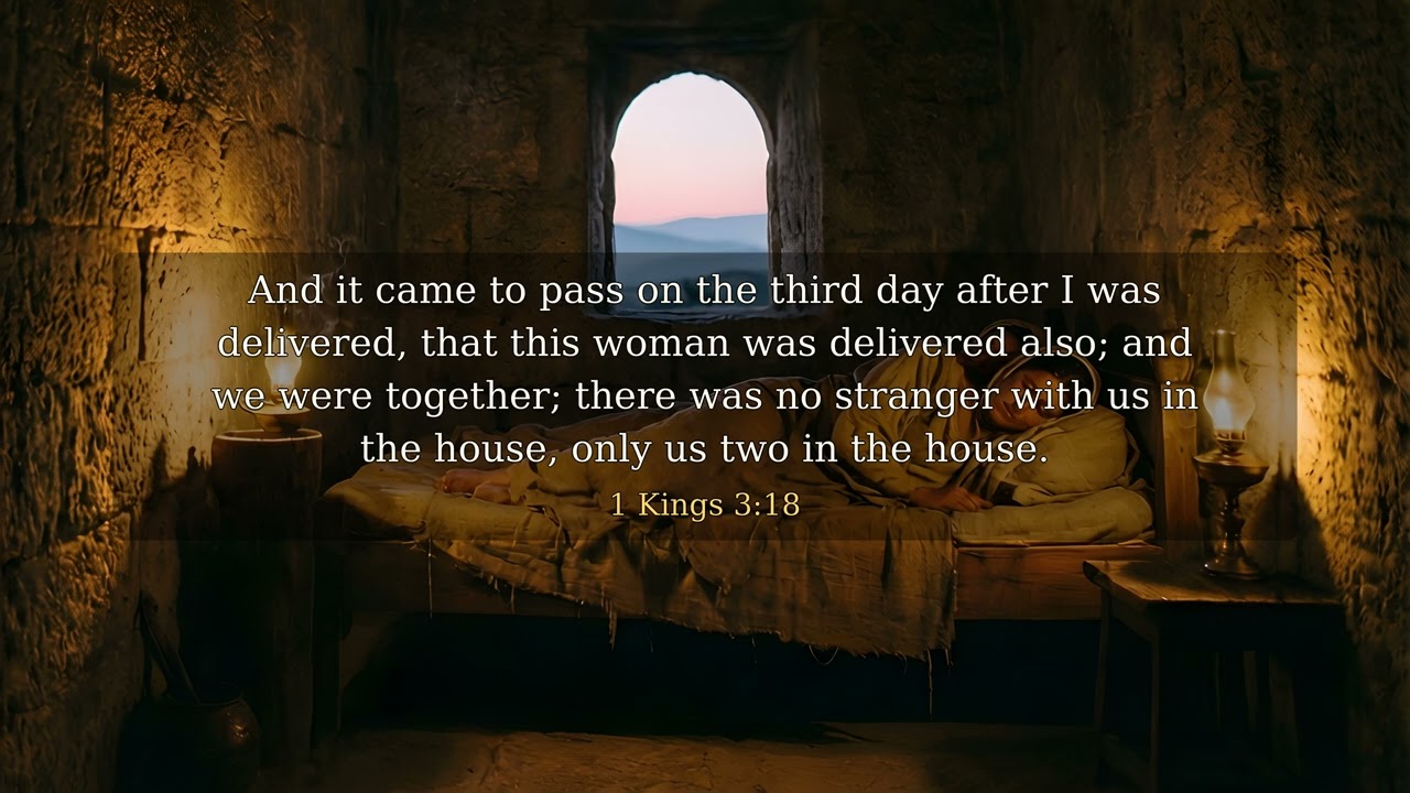 1 Kings Chapter 3 - UPDV Bible in 4K