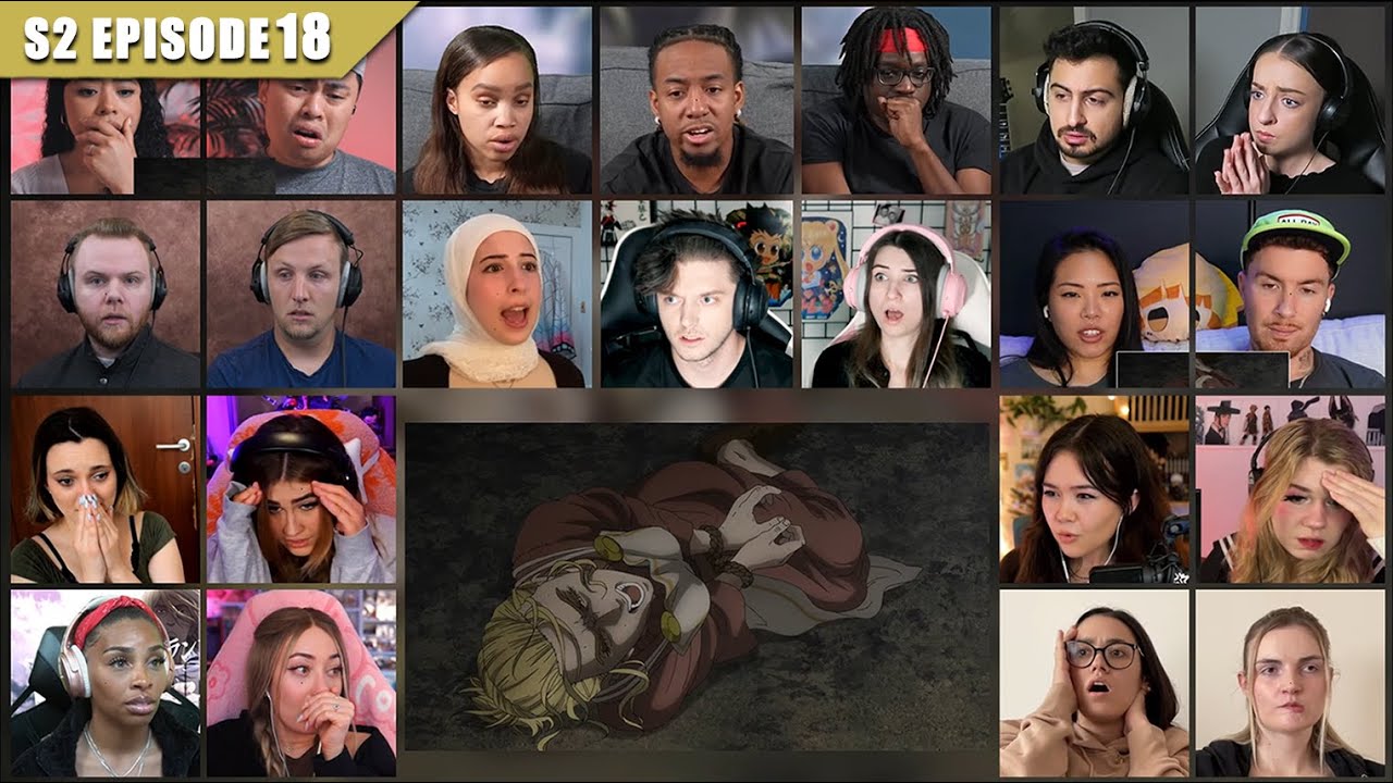 [Full Episode] Vinland Saga Season 2 Episode 18 Reaction Mashup | ヴィンランド・サガ