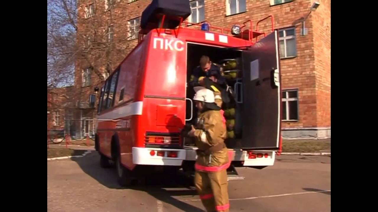 Пожарный автомобиль пожарная компрессорная станция ПКС 300(3205)-01НН