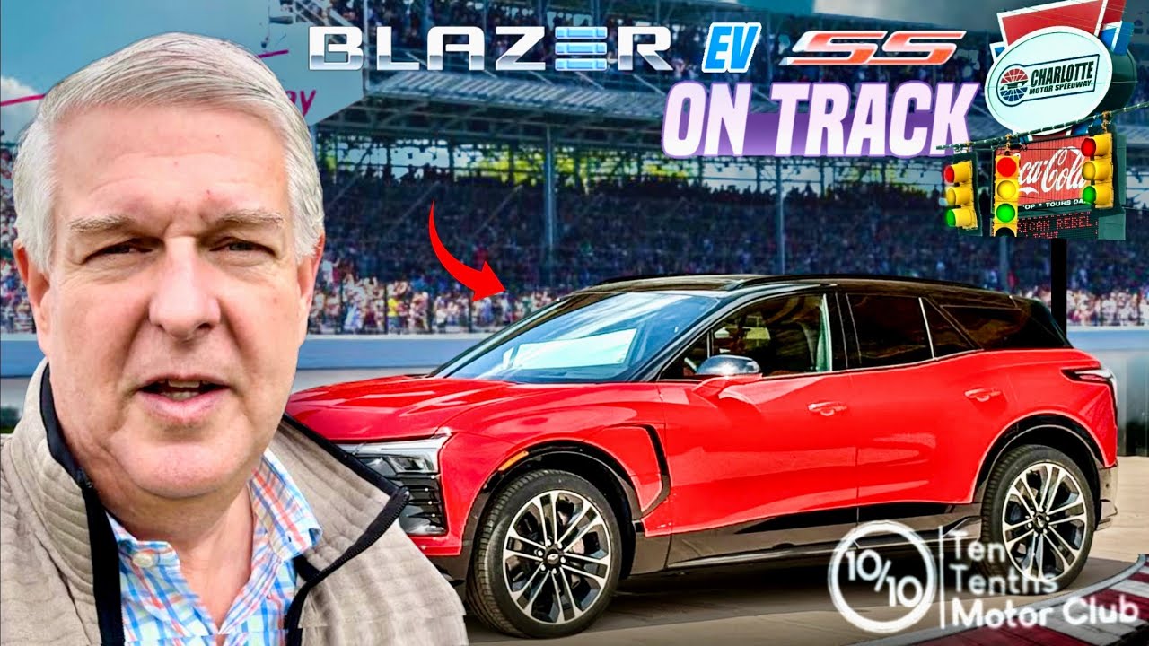 I Drive The New Blazer EV SS At Charlotte Motor Speedway!