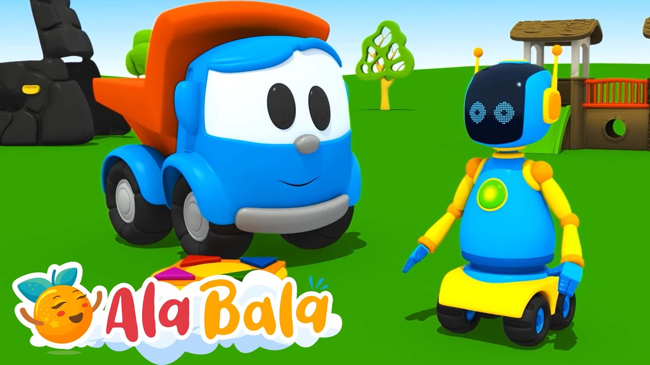 Robotul lui Leo 🤖🚚 | Desene Animate Alabala Educative cu Camionul Curios 🎉