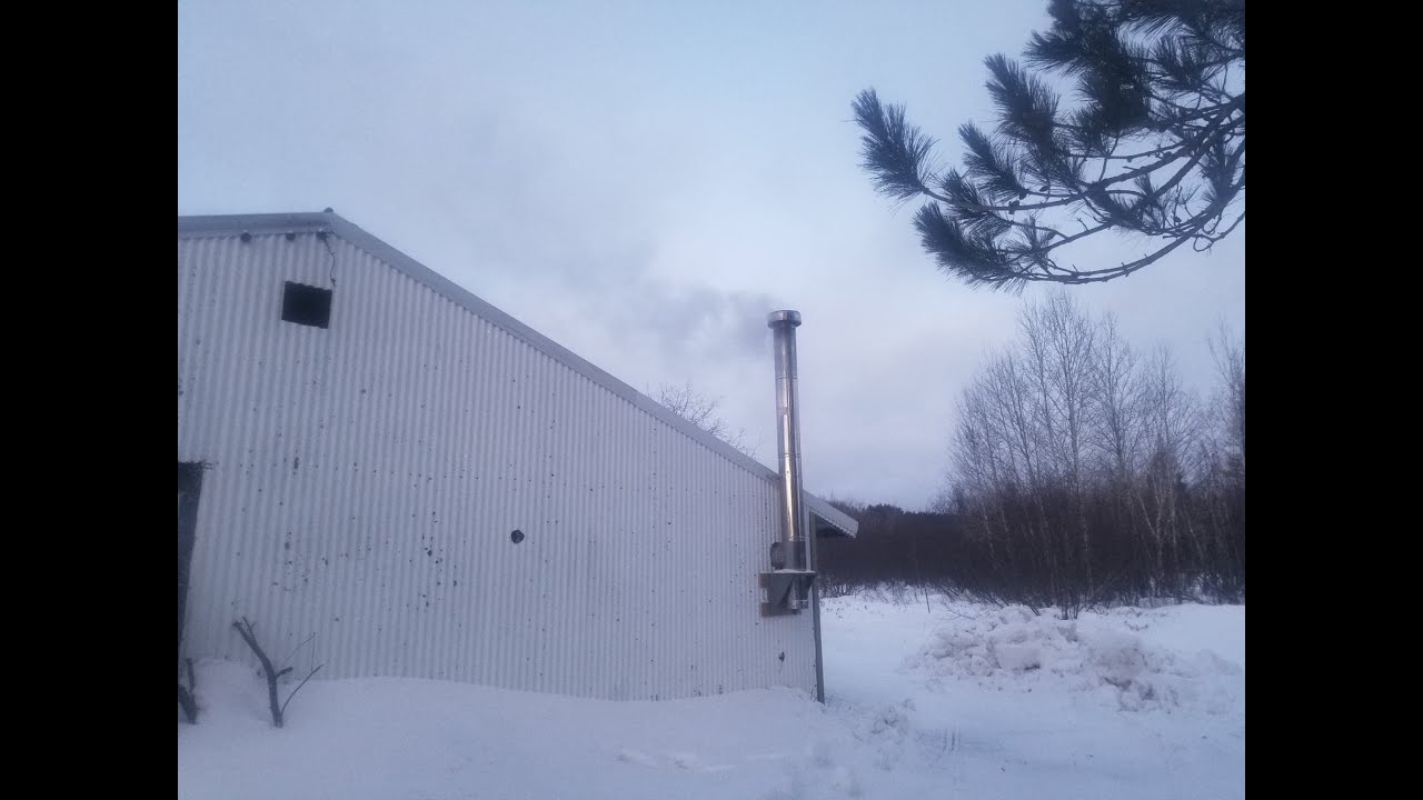 THE FARMHOUSE. Wood Stove installed. Winter Storm. Farmall M pushing slush. Farmhouse cooking.