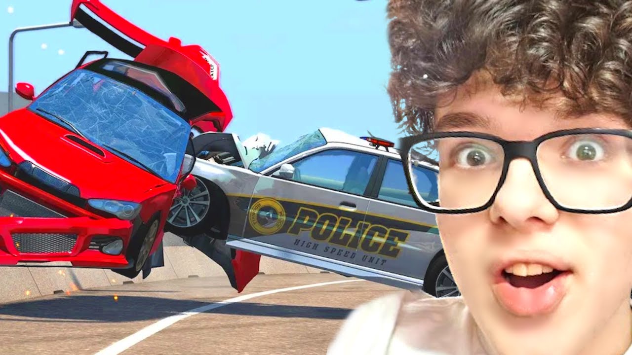 200 KM/ÓRA EGY HÍDON XDD - KIIS VS BEAMNG DRIVE