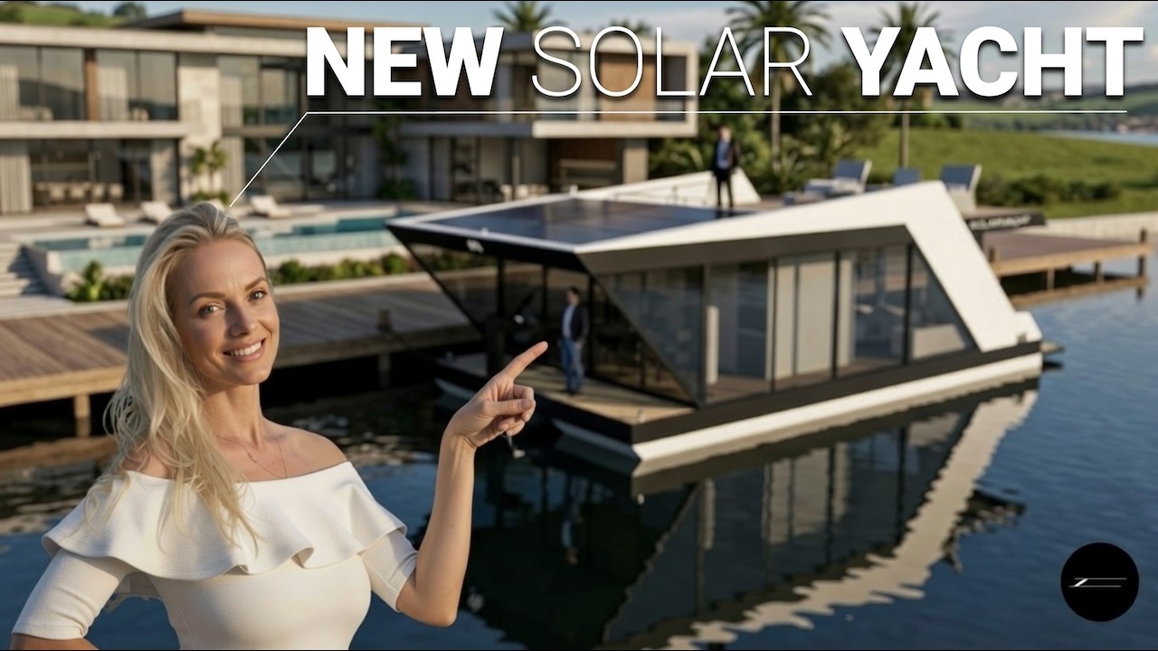 LAUNCH & TEST DRIVE: NEW SOLAR YACHT 30 Hybrid!