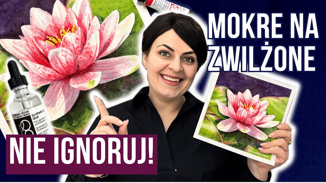 Cudowna technika akwarelowa, którą większość ignoruje