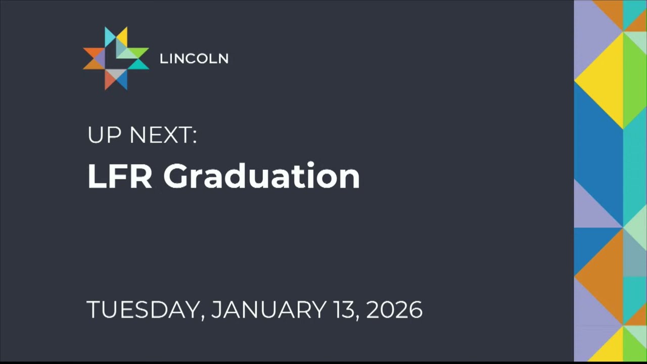 LFR Graduation January 13, 2026