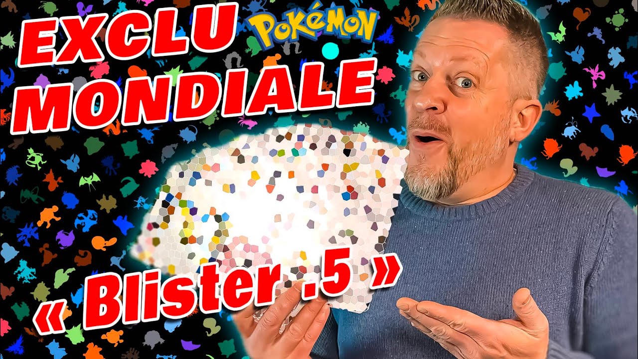 EXCLU MONDIALE ! LES PREMIERS BOOSTERS BLISTER POKEMON 151 EV3.5 !