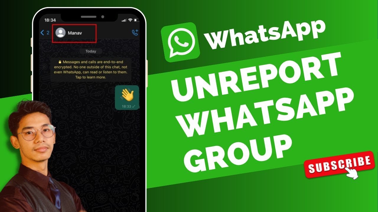 How to Un Report WhatsApp Group