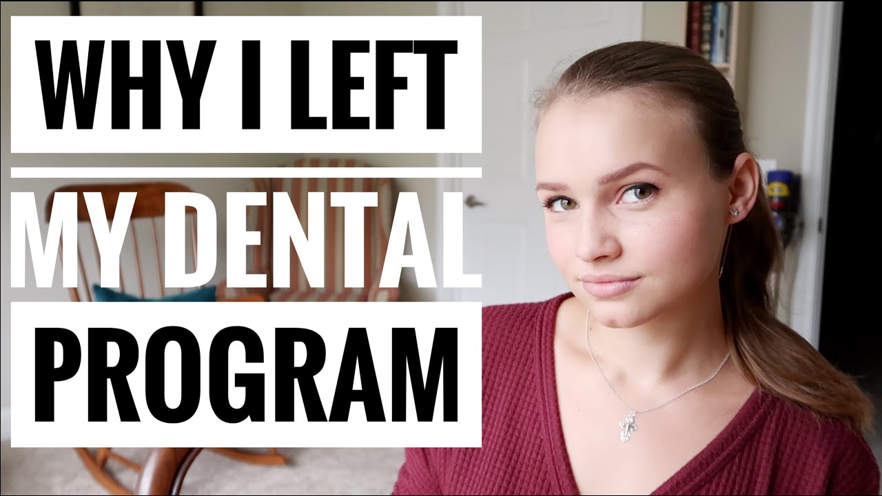 I dropped out of dental school || foreign trained dentist