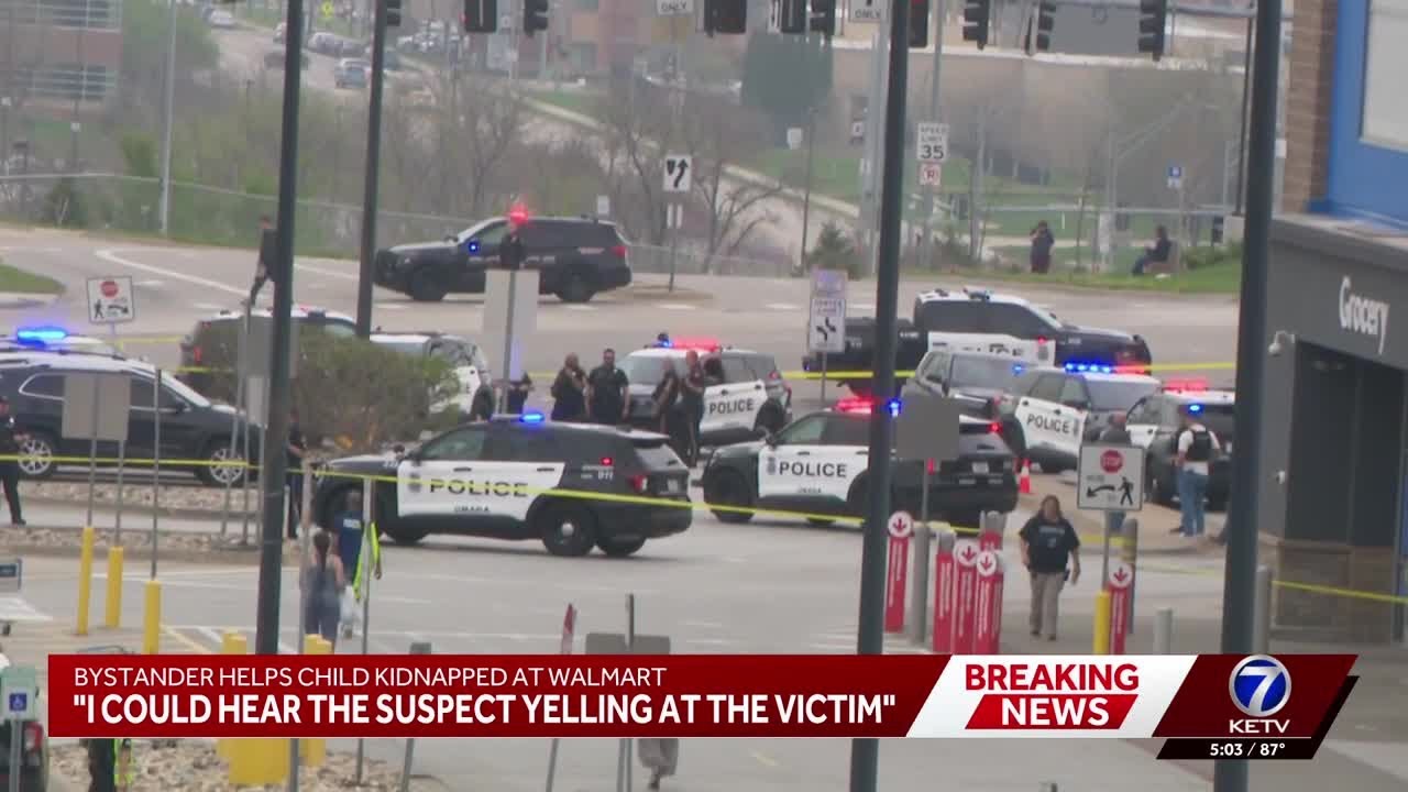 'She's cutting my son': Bystander describes chaotic scene, helping child kidnapped at Walmart