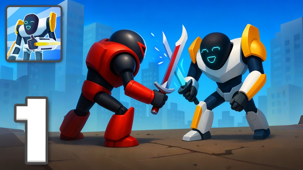 Mechangelion Robot Fighting - Gameplay Walkthrough Part 1