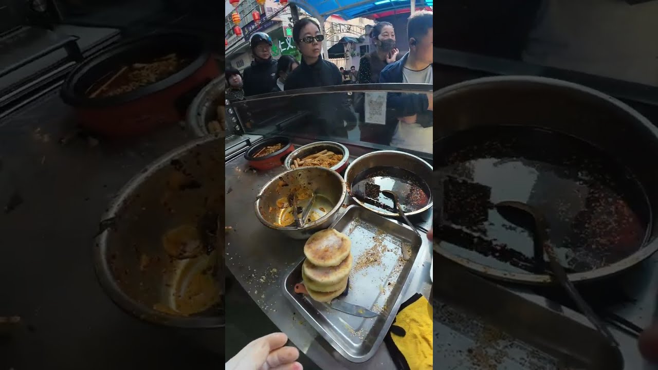 LIVE🔴 Mala Tang in Flatbread Chinese Street Food   #chinesefood #streetfood
