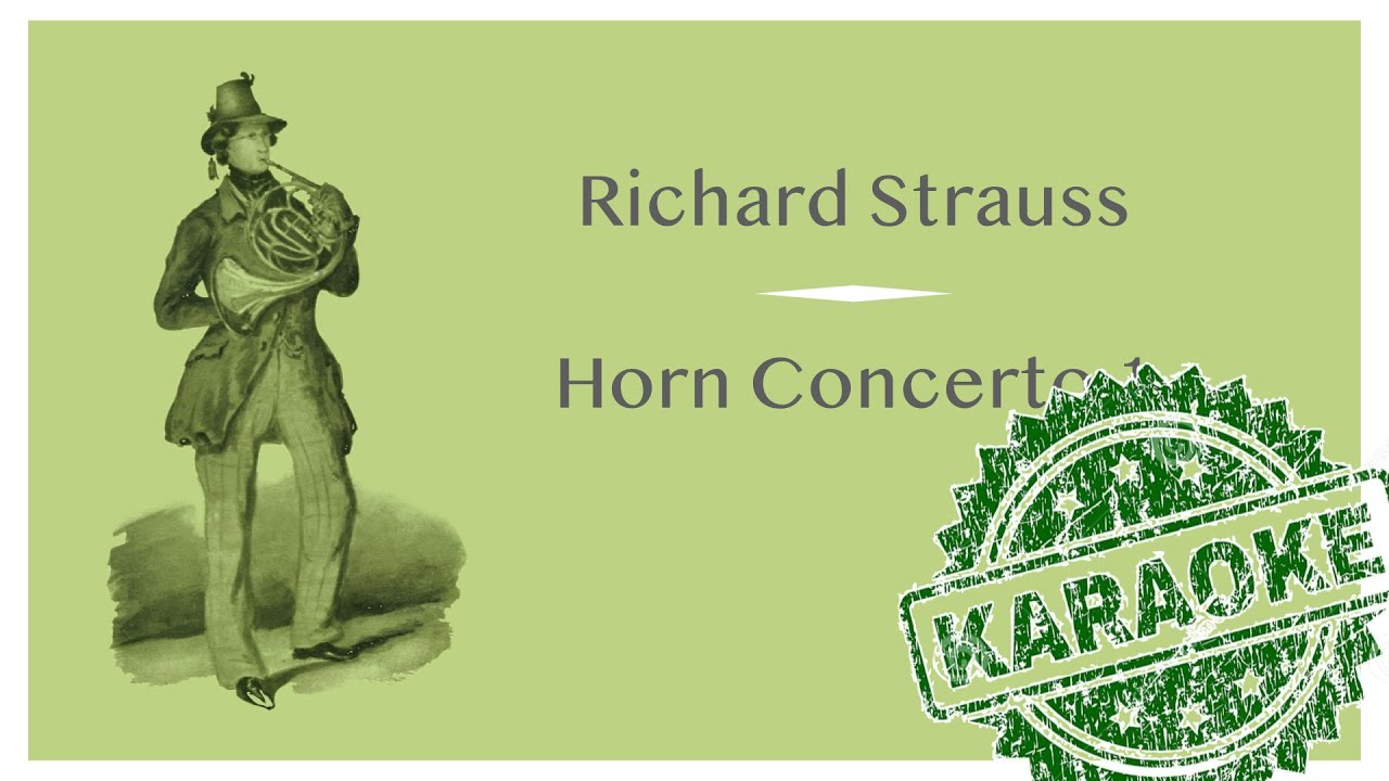 HORN CONCERTO 1, Richard Strauss PLAY ALONG