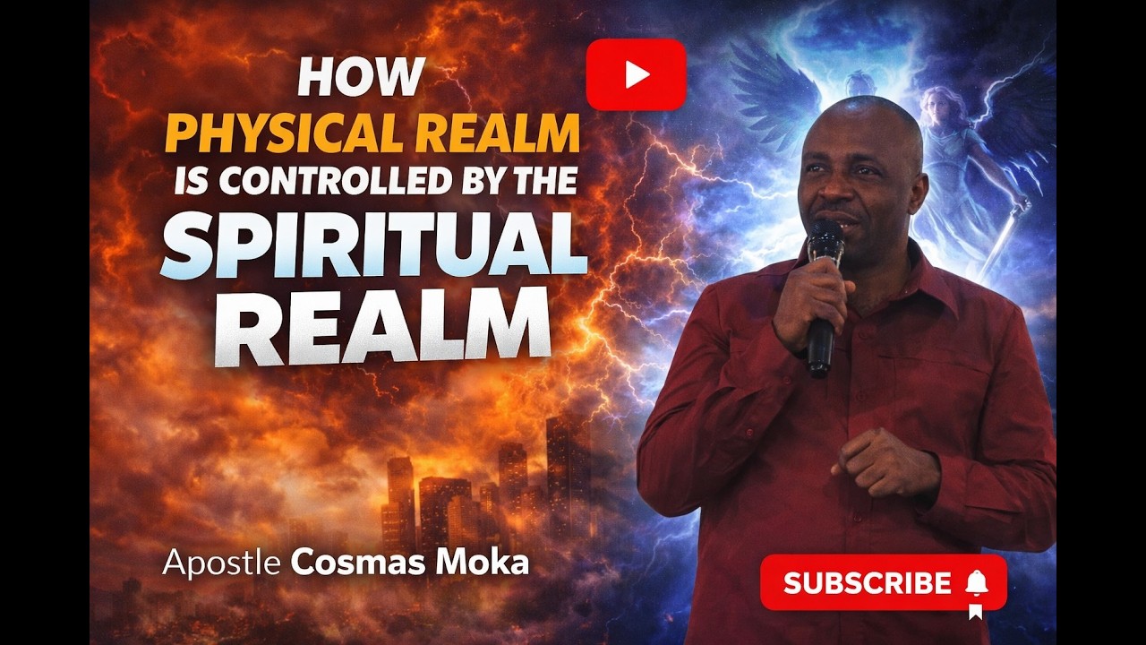 HOW PHYSICAL REALM IS CONTROLLED BY THE SPIRITUAL REALM [By Apostle.Cosmas Moka